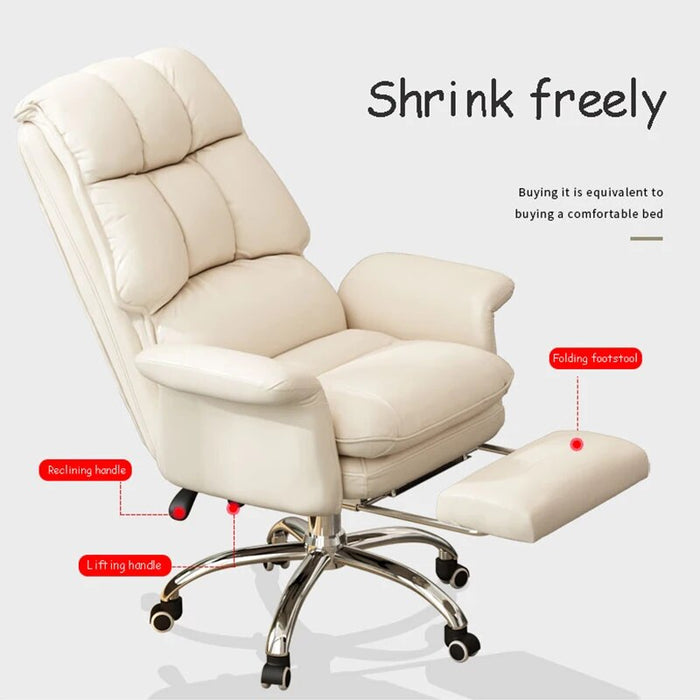 Nordic computer chair home simple computer chair office conference chair backrest lift swivel chair comfortable sedentary chair