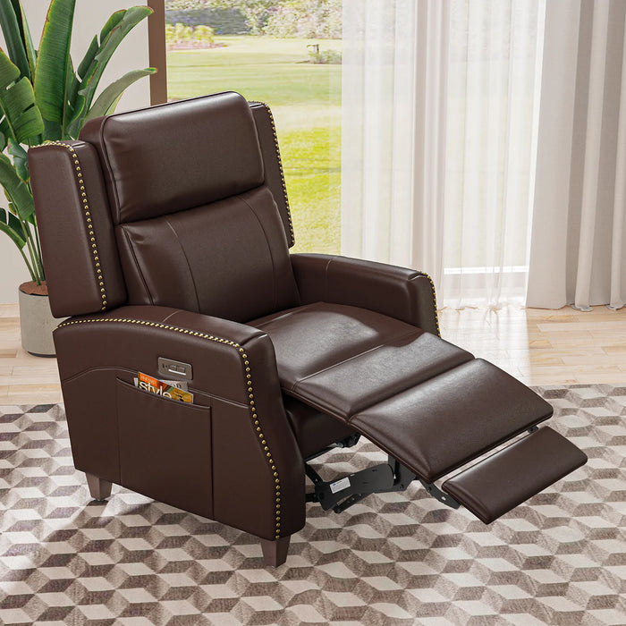 Genuine Leather Functional Sofa Living Room Sofa Recliner Chair Luxury Ergonomic Relaxing Chairs Better for Eldder