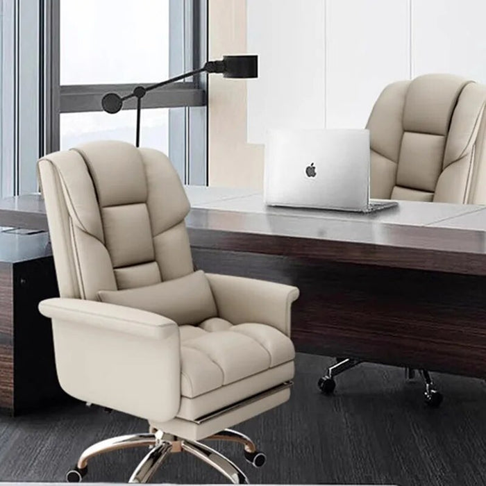 Luxury Ergonomic Office Chair Cover Cushion Aesthetic Gaming Office Chair Computer Comfy Living Room Kursi Kantor Decorative