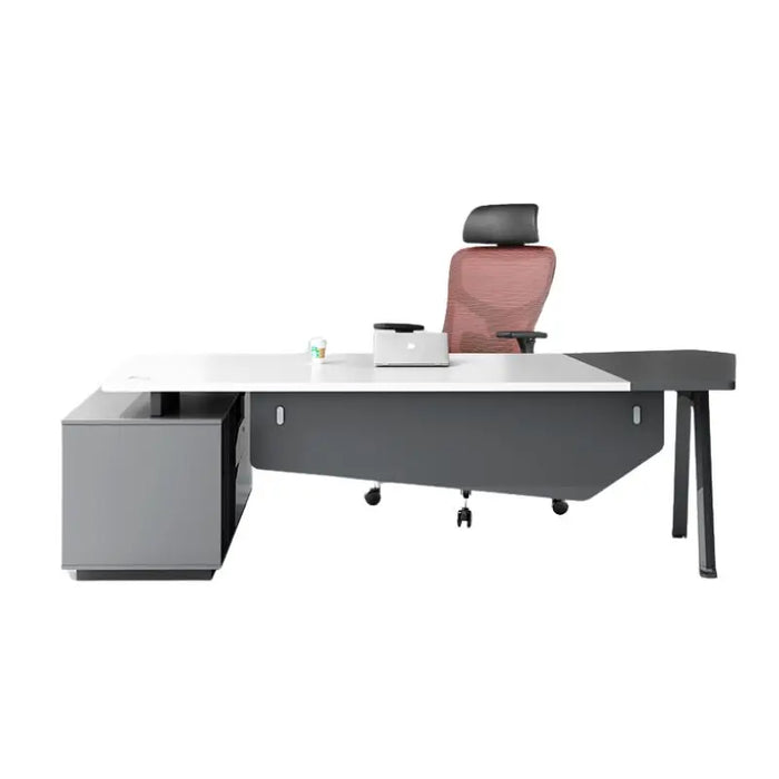 Boss Fashion Desk Tables Arts Design Storage Modern Minimalist Designer Executive Office Desk Large Mesa De Computdor Furniture