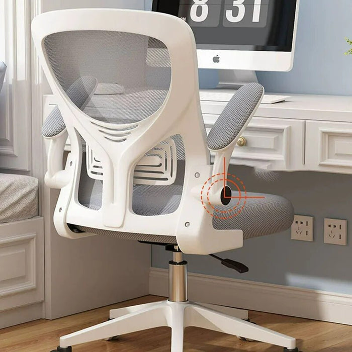 Girl Relax Office Chair Fancy Wheels Comfortable Computer Office Chair Swivel White Cadeira Para Escritorio home Furniture