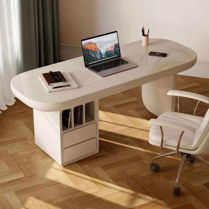 Corner Home Office Desk Computer Drawers Gadgets Room Aesthetic Mesa Office Desk Storage Table Pour Ordinateur Home Furniture