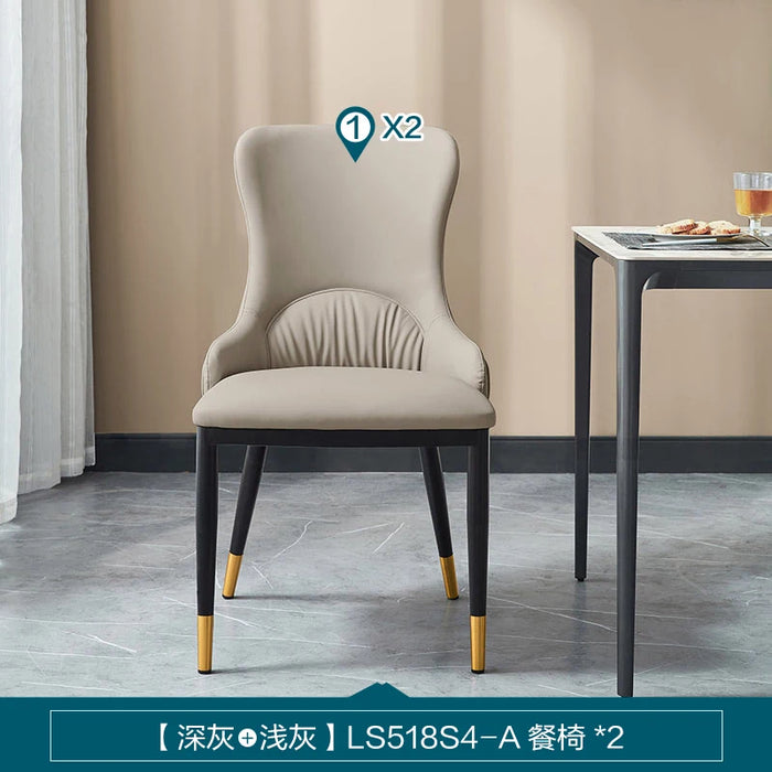 Throne Vanity Dining Chairs Accent Luxury Office Ergonomic Chair Dining Room Sets Bedroom Muebles De Cocina Nordic Furniture SQC