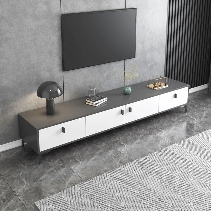 Grey Living Room Tv Stands Display Mirror Simple Computer Retr Storage Tv Stands Designer Moveis Para Casa Italian Furniture