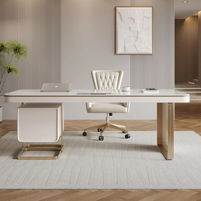 Reception Drawers Office Desks Boss Simplicity Storage Single Office Desks Computer Write Escritorio Ordenador Furniture QF50OD