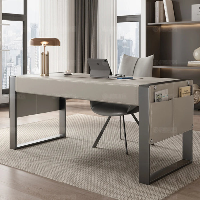 Italian Minimalism Office Desks Study Household Wood Design Office Desk Simplicity Modern Bureau Meuble Working Equipment QF50OD