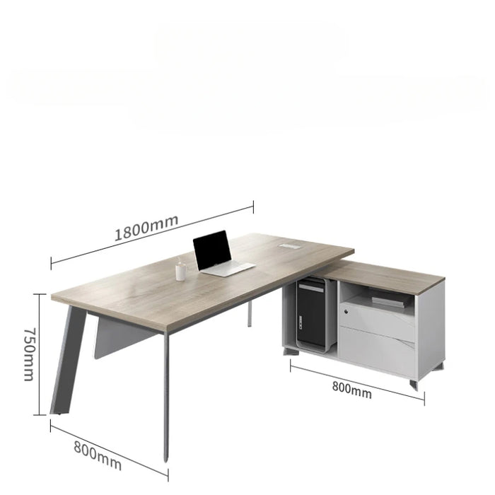 Top Grade Manager Office Desks Charge President Simplicity Combination Office Desks Single Person Escritorios Furniture QF50OD