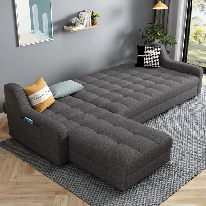 modern black fancy sofas beds stretch storage cute modular lazzy folding living room sofas foldable lounge divano home furniture