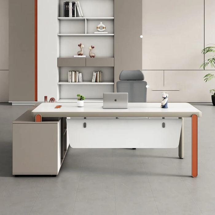 Minimalist Modern Office Desk Ideas Design Storage Executive Studio Set Luxury Desk Tables Large Muebles De Oficina Furniture