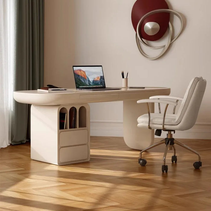 Corner Home Office Desk Computer Drawers Gadgets Room Aesthetic Mesa Office Desk Storage Table Pour Ordinateur Home Furniture