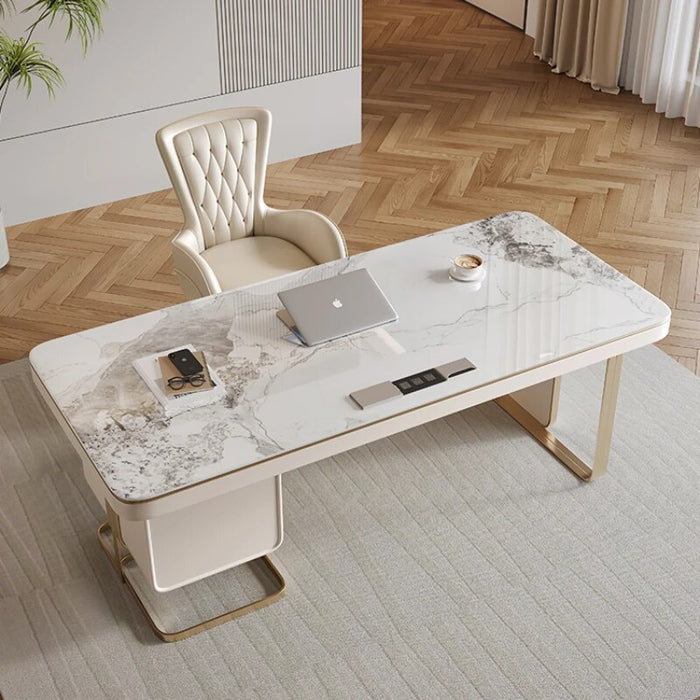 Reception Drawers Office Desks Boss Simplicity Storage Single Office Desks Computer Write Escritorio Ordenador Furniture QF50OD