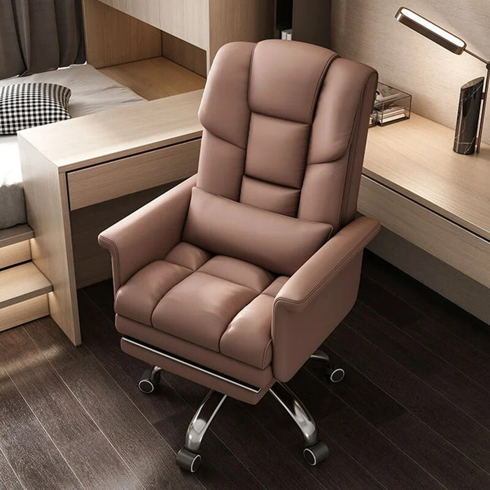 Luxury Ergonomic Office Chair Cover Cushion Aesthetic Gaming Office Chair Computer Comfy Living Room Kursi Kantor Decorative