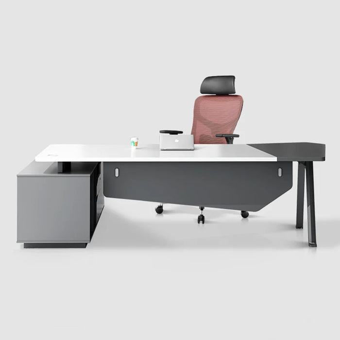 Boss Fashion Desk Tables Arts Design Storage Modern Minimalist Designer Executive Office Desk Large Mesa De Computdor Furniture