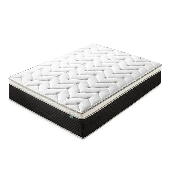 Spa Sensations By Zinus 13” Classic Pocket Spring Hybrid Mattress, Queen 80.00 X 60.00 X 13.00 Inches