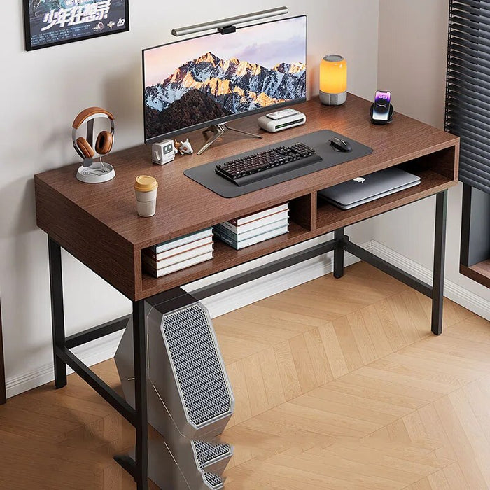 Laptop Supplies Office Desk Writing Bedroom Shelf Gadgets Computer Desks Bookshelf Setup Mesa De Computador Modern Furniture