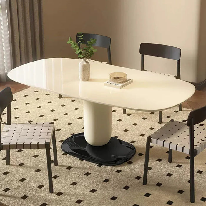 Mobile Coffee Dining Table Conference Restaurant Center Livingroom Dining Table Luxury Mesas De Comedor Kitchen Furniture