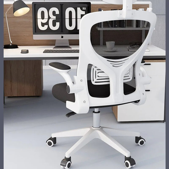 Girl Relax Office Chair Fancy Wheels Comfortable Computer Office Chair Swivel White Cadeira Para Escritorio home Furniture